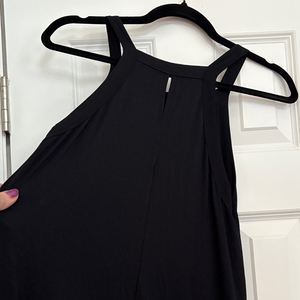 Agnes & Dora Classic Black‎ Midi Dress - Picture 6 of 8